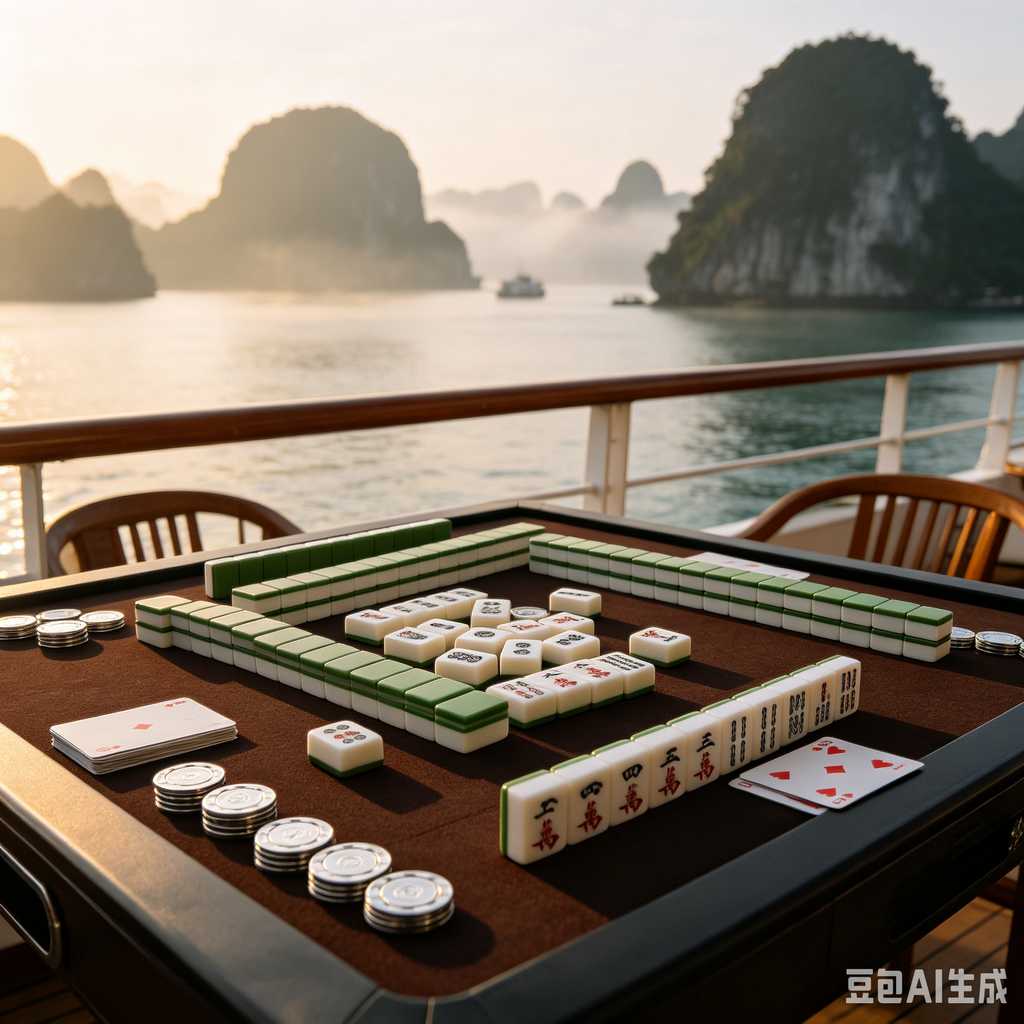 oil painting mahjong set