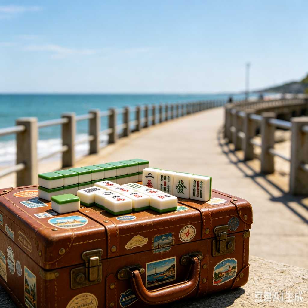 oil painting mahjong set