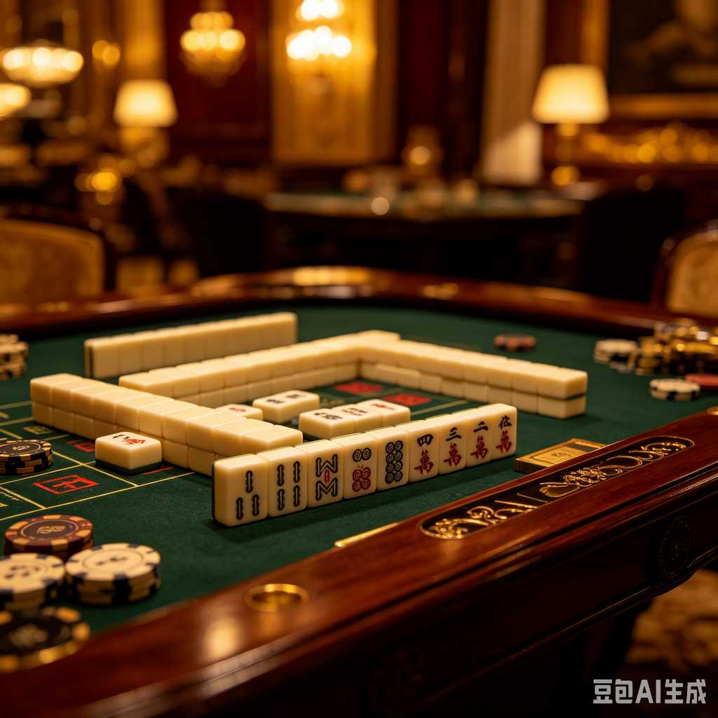 two tone mahjong set design