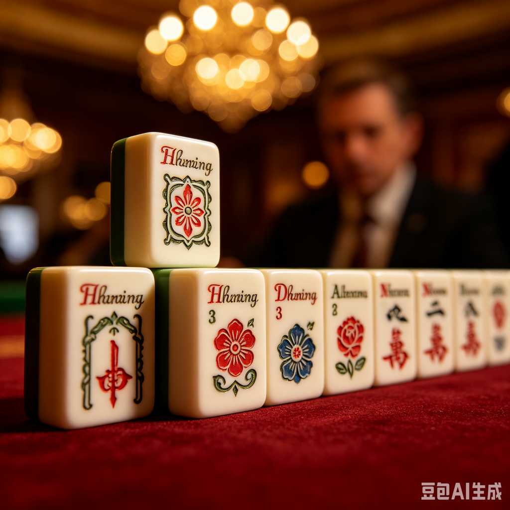 solid wood mahjong tiles